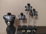 1/6 Scale Female Silver Cross Necklace Model For 12" Action Figure Body Model