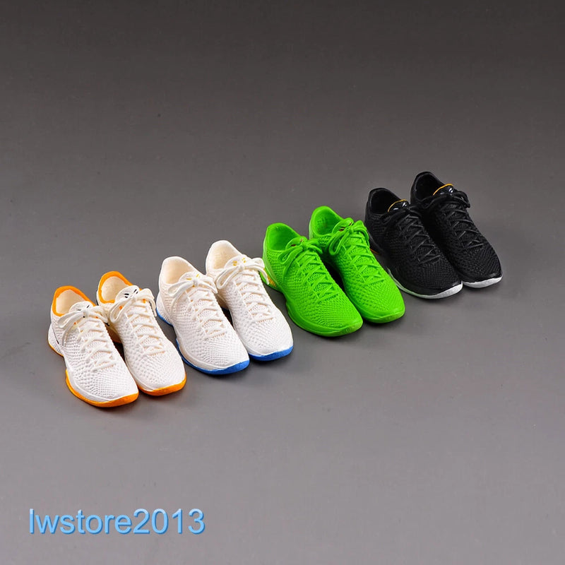 1:6 Men's Plastic Sport Shoes Sneakers Model For 12" Male Action Figure Body Toy Model