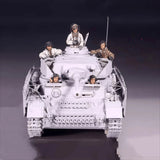 1/35 WWII Military Tank Crew 5 Resin Soldier Figures Model Kit Unpainted Model