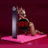 1/24 Scale NSFW Fantasy Beast Lady Leather Resin Model Unpainted Unassemble Model
