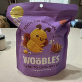 New!  The Woobles Edith the Butterfly & Cater-Little Accessory Crochet Kits HTF Model