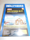 Walthers Cornerstone HO Southtown HI-FI Building Kit #933-2919 NIP Model