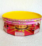 N Scale Carnival Fair Ride: The Skid Card Kit with LEDs Easy U-Build! Rare Kit! Model