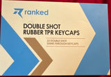 Ranked Double Shot TPR Keycaps Shine Through Model