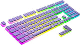 Pudding PBT Keycaps | 112 Double Shot Translucent ANSI US & ISO Layout | OEM Pro Model