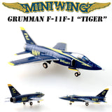 1/144 Miniwing Tiger Grumman F11F-1 US Air Force Blue Angels Resin Model Kit Model