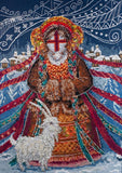 Talisman Winter motanka doll Counted Cross Stitch Kit ?C DIY Needlework Craft Model