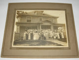 Stromberg Nebraska Photo on Board John Lanham's House 60+ gathered Mission Cir. Model