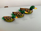 Wooden Ducks x 3 Collectable Figurine Display   D2 Model