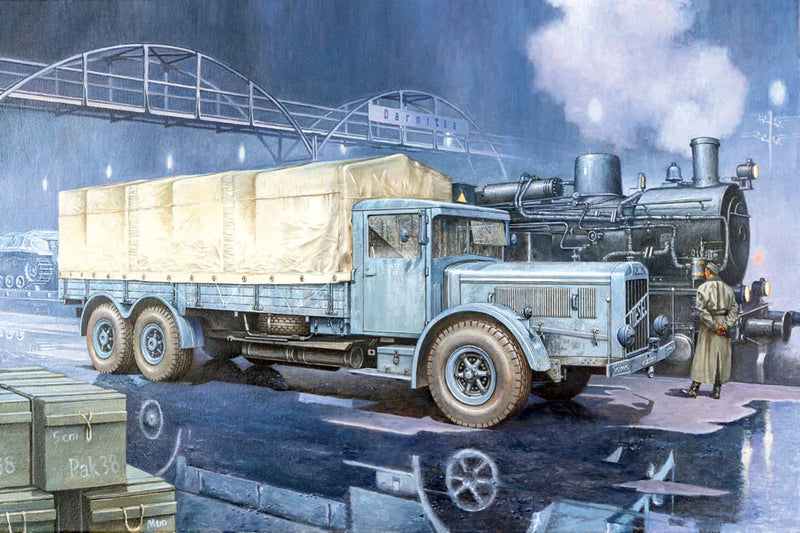 Roden 738 Vomag 8 LR LKW German Heavy Truck, 1/72 scale plastic model kits WWII Model