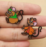 Lot Cartoon mouse Pendant DIY earring Necklace Jewelry Making Charms