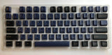 PBT Dye Sublimation Japanese Keycaps Blue Samurai - Cherry MX Model