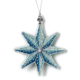 DIY Plastic Cross-stitch embroidery kit Christmas Ornament Sea Star Craft Model