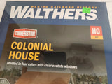 Colonial House Kit Walthers Model Railroad Building 933-4153 HO Scale Model