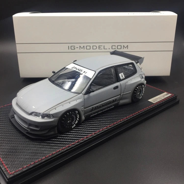 Ignition Model 1/18 Ig 1471 Pandem Honda Civic EG6 In Battle Gray.Cldc Exclusive Model