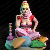 1/24 Scale Resin Figure GK Model Sexy Jeannie Nsfw Unpainted Unassembled Model