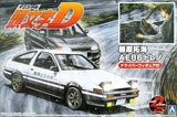 Aoshima 1/24 Model Car Kit Initial D Toyota Sprinter Trueno AE86 w/Takumi Figure Model