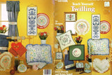 Teach Yourself Twilling 16 Designs Leisure Arts 274 Pattern Leaflet 1983 Vintage Model