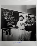 Sandy Koufax Hand Signed Autographed 16X20 Photo Dodgers Chalk Board JSA /32 Model