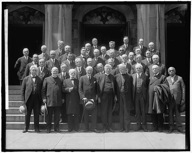 Photo:Methodist Episcopal Church Board of Bishops Group Portrait 1920s Model
