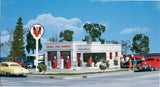 AL's VICTORY GAS SERVICE STATION -?N Scale PLASTIC KIT WALTHERS 933-3243 - NEW Model
