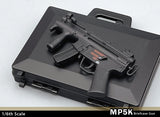 1/6 MP5K Suitcase Rifle Weapon Gun Model For 12'' Hot Toys TBL PH Soldier Figure Model