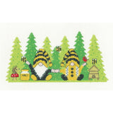 Heritage counted cross stitch kit Aida "Summer Buzzing", KRSB1764-A, 20,5x10,5cm Model