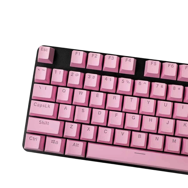OEM Profile Translucent Mixable Keycaps - Light Pink Model