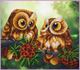 Bead embroidery kit Sovushki hand embroidery needlework kit Model