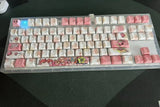 Kirby Theme Keycaps Oem Cherry Height Pbt For Mechanica Keyboard 108 Pcs Nice Model