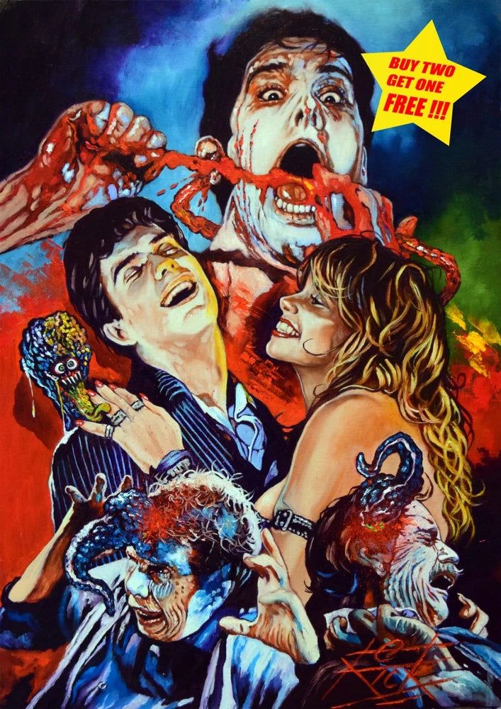 Brain Damage / Fine Art Print / Sleeved W Backing Board / Signed By Rick Melton Model