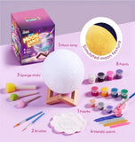 NEW MOON LAMP PAINTING KIT In Box 6+ yrs old Kids DIY Crafts Klever Kits Model