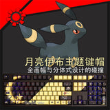 Anime Umbreon Theme Keycaps Mechanical keyboard Cherry MX High PBT 108keys New Model