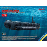 U-Boat Type ??Molch?? WWII German Midget Submarine ICM S019 Scale model kit 1:72 Model