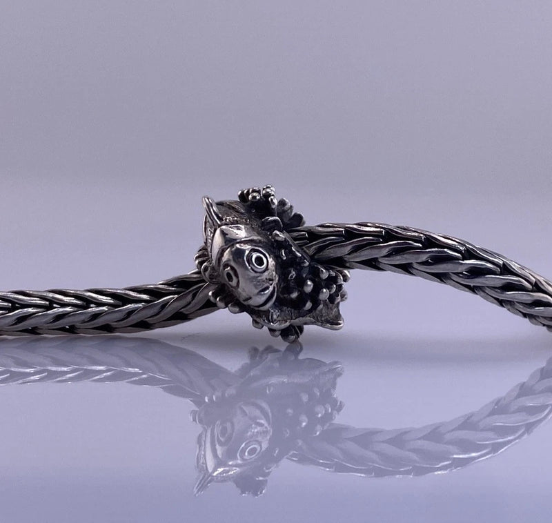 Handmade USA 925 Sterling Silver Tropical Fish Bead Charm Artisan Ocean New Charms