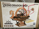 Mechanical Models Viking Dragon Ship (LK802) 3D Puzzle DIY Model