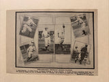 Philadelphia A¡¯s Eddie Plank Harry Davis Topsy Hartsel 1908 Baseball 4X6 Picture Model