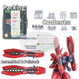 for MSE Mobile Suit Ensemble Ver. Fukuoka Sazabi Anubis RESIN Double Horn Funnel Model