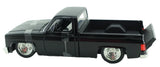 1985 Chevy C 10 Pickup truck diecast 1:24 scale model car black minilite wheels Model