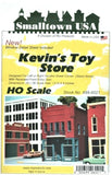 HO Scale Smalltown USA  699-6021 Kevin's Toy Store Kit Model