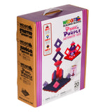 WEDGiTS 20 Piece Pink & Purple Activity Kit Building Blocks Great Learning Toy Model