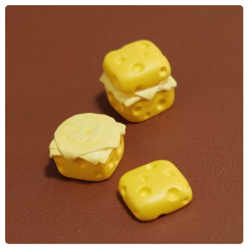 Cheeseburger Personalized keycaps Single Mechanical keyboard Caps Cute And Retro Model
