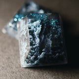 Mozicaps Neissus Rime Artisan Keycap MX Stem Cherry Profile Rare Model