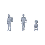 MRY-SFW LYTR210 1/64/87/160 Urban Casual Crowd Models Lifelike Diorama Projects Model