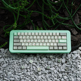 Vintage Green Greek Characters Theme Keycaps 147Pcs/set PBT Cherry Profile Model
