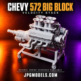 572 ENGINE - VELOCITY AIR INTAKE 3D print 1:8 1:12 1:18 1:24 scale JPGMODELS Model