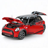 1:18 Mini Cooper S Model Car Diecast Toy Vehicle Kids Toys Boys Gifts Red Model