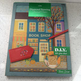 AVEC DIY Diamond Art Painting Book Shop Framed Poster Kit NWT Model