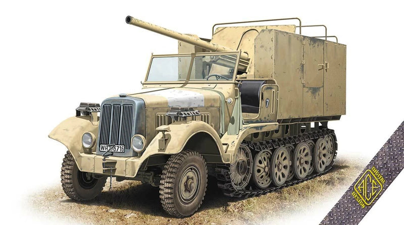 "Diana" 7,62cm FK.36 (R) auf mZgkw 5t (Plastic model kit) 1/72 ACE  72574 Model