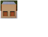 Modern Two Bay Warehouse 6320/6321 1/87 HO Miniature Building Kit Model